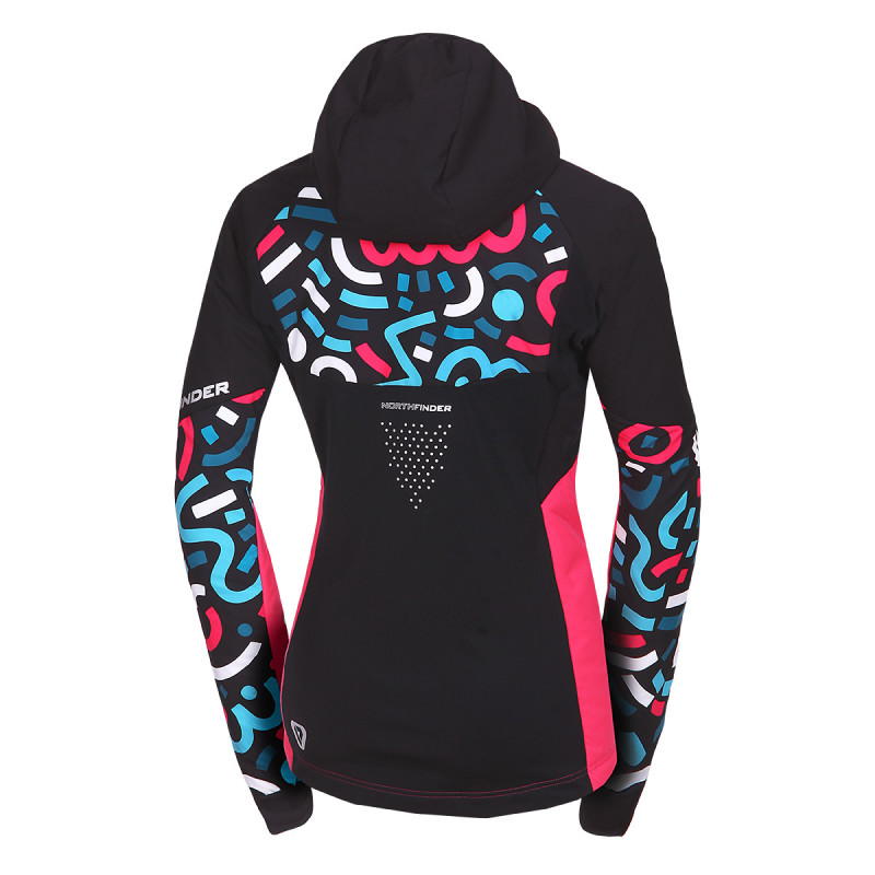 Dámská bunda Ski-turing Northfinder ROHACE 3 BU-48073SKP multicolorprint